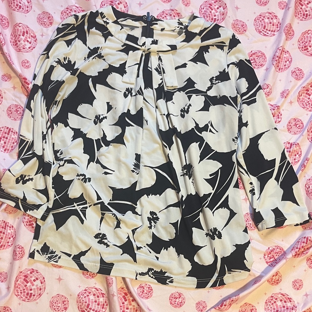 Floral Print Women's Top